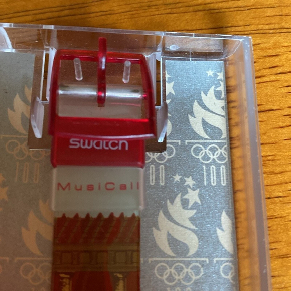 Olympic Swatch, 1996 Atlanta, original packaging main image 3